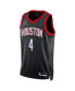 Фото #3 товара Men's Jalen Green Black Houston Rockets Statement Edition Swingman Jersey