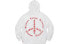 Фото #7 товара Supreme FW20 Week 3 Peace Hooded Sweatshirt 梵文字体Logo和平连帽卫衣运动衫 男女同款 送礼推荐 / Худи Supreme FW20 Week SUP-FW20-90