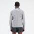 Фото #4 товара New Balance Men's Impact Run AT 1/2 Zip Grey Size S