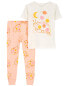 Фото #3 товара Baby 2-Piece Ladybug 100% Snug Fit Cotton Pajamas 6M