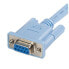 Фото #4 товара StarTech.com 6 ft RJ45 to DB9 Cisco Console Management Router Cable - M/F - 1.8 m - Blue - RJ-45 - DB-9 - Male - Female