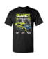 Фото #1 товара Men's Black Ryan Blaney 2023 NASCAR Cup Series Champion Official T-shirt