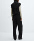 Фото #2 товара Women's Elastic-Waist Straight Pants