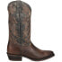 Фото #2 товара Nocona Boots Mitchell Antiqued Square Toe Cowboy Mens Brown Casual Boots HR5575