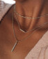 ფოტო #6 პროდუქტის Cubic Zirconia Lottie Layered Necklace