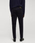 Фото #6 товара Men's Micro-Corduroy Slim-Fit Pants