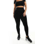 Фото #1 товара ASOS 4505 Curve Icon seamless rib gym legging in black