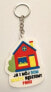 Фото #1 товара Игрушка-подвеска Szaron Брелок мягкий - домик - Я и мой дом
