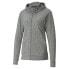 Puma Studio Yogini Full Zip Jacket Womens Grey Casual Athletic Outerwear 5209890