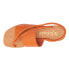 Фото #7 товара Matisse Shayla Ankle Strap Womens Orange Casual Sandals SHAYLA-843