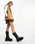 Фото #2 товара JDY teddy borg gilet in camel