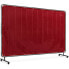 Фото #2 товара Ekran kurtyna spawalnicza ochronna z ramą na kółkach 239 x 175 cm - czerwona