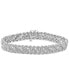 ფოტო #1 პროდუქტის Diamond S Link Bracelet (1 ct. t.w.) in Sterling Silver