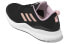 Фото #4 товара Кроссовки женские Adidas Alphacomfy черно-бело-розовые