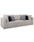 Фото #1 товара CLOSEOUT! Modern 3-Pc. Fabric Modular Sofa