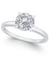 ფოტო #1 პროდუქტის Cubic Zirconia (3-1/3 ct. t.w.) Solitaire Engagement Ring in 14k White Gold