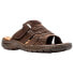 Propet Jace Fisherman Mens Brown Casual Sandals MSO001L-CF