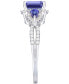 Фото #4 товара Tanzanite (1-1/3 ct. t.w.) & Diamond Ring (1/3 ct. t.w.) in 14k White Gold