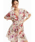 ფოტო #3 პროდუქტის Women's Short floral dress