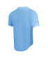 ფოტო #3 პროდუქტის Men's Powder Blue Los Angeles Chargers Triple Tonal Mesh Button-Up Shirt