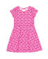 ფოტო #5 პროდუქტის Girls 2 Pack Skater Dresses to