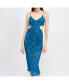 ფოტო #1 პროდუქტის Women's Zuri Mesh Maxi Dress