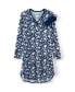 Фото #1 товара Пижама женская Lands' End Cozy Gown Sleep Set - Платье домашнее и маска