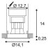 Einbaustrahler New Tria