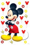 Фото #1 товара Картина Disney Mickey Maus Yellow and Red 42,5 x 65 см