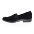 Фото #7 товара David Tate Stretchy Womens Black Leather Slip On Loafer Flats Shoes 9