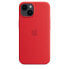 Apple iPhone 14 Silicone Case with MagSafe - (PRODUCT)RED - Cover - Apple - iPhone 14 - 15.5 cm (6.1") - Red