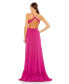 Фото #2 товара Women's Ieena Tiered Cut Out Sleeveless Gown