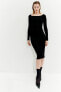 Фото #2 товара Rib-knit Bodycon Dress