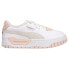 Фото #1 товара Puma Cali Dream Colorpop Lace Up Womens Off White, Pink, White Sneakers Casual