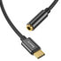 Фото #4 товара Adapter do słuchawek przejściówka L54 z USB-C na gniazdo audio jack 3.5mm DAC czarny
