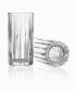 Фото #2 товара Parallels Highball Glasses, Set of 6