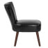 Фото #1 товара Hercules Holloway Series Black Leather Retro Chair