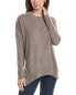 Forte Cashmere Easy Cashmere Sweater Women's Brown M - фото #1