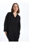 Фото #2 товара Classic Düz Oversize Kadın Gömlek Tunik