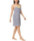 Women's Printed V-Neck Nightgown