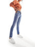 Фото #9 товара Levi's 501 skinny fit jeans in mid blue wash