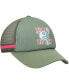 ფოტო #4 პროდუქტის Women's Green Dig This Trucker Snapback Hat
