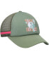 Фото #4 товара Women's Green Dig This Trucker Snapback Hat