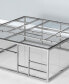 Clear Square Coffee Table