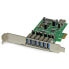 Фото #1 товара StarTech.com 7-Port PCI Express USB 3.0 Card - Standard and Low-Profile Design - PCIe - SATA - USB 3.2 Gen 1 (3.1 Gen 1) - Full-height / Low-profile - Green - Metallic - 3 m - 1920042 h