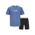 Coronet Blue / Pack Black Shorts