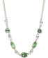 Crystal Frontal Necklace, 16" + 3" extender