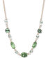 Фото #1 товара Crystal Frontal Necklace, 16" + 3" extender