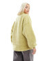 Фото #4 товара Only high neck fleece in sage green