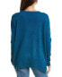 Фото #2 товара Forte Cashmere Easy Crew Cashmere Pullover Women's